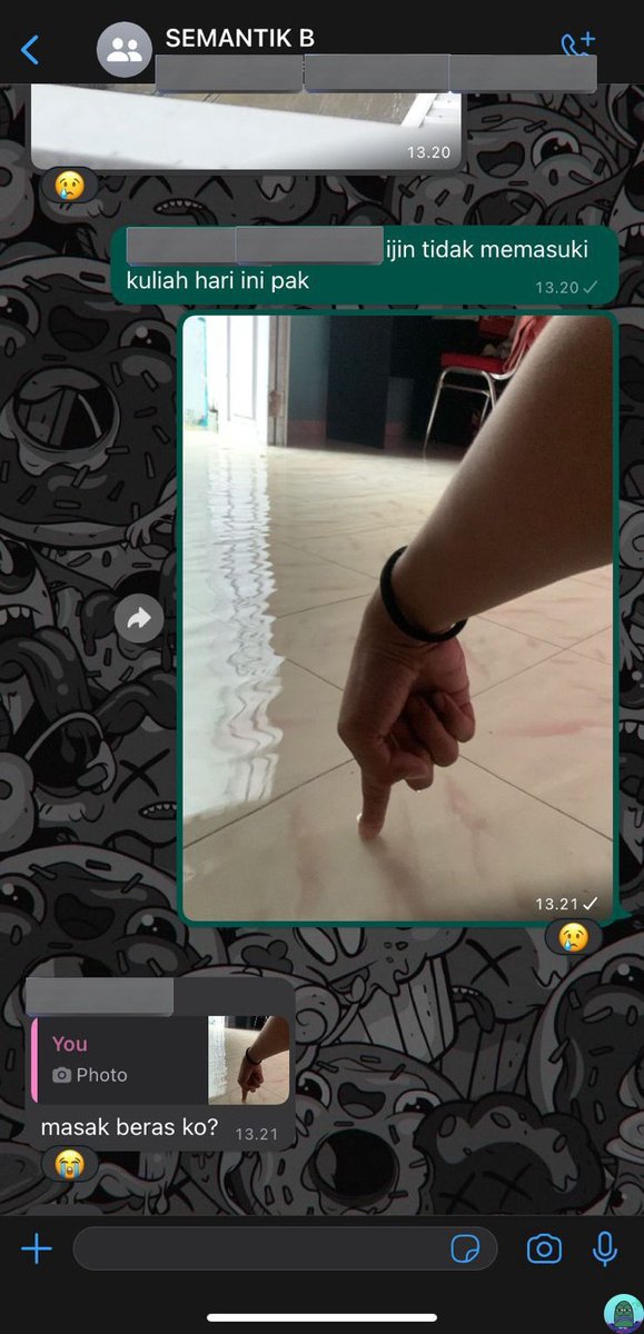 tanyarl teman sender izin kuliah ngirim bukti foto gini. capek banget🤣😭😭