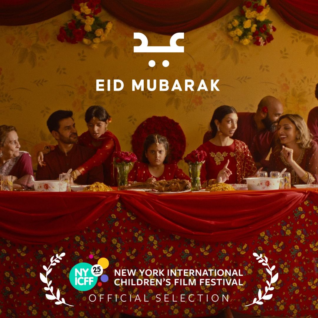 On the heels of two exciting wins at Children’s Film Festival Seattle (!), EID MUBARAK is headed to #NYICFF2023 March 3-19. Visit @NYICFF for tix ❤️