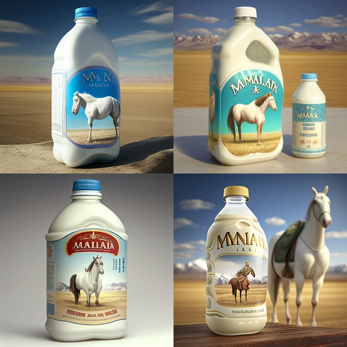 AI зурсан Монгол савалгаатай айраг