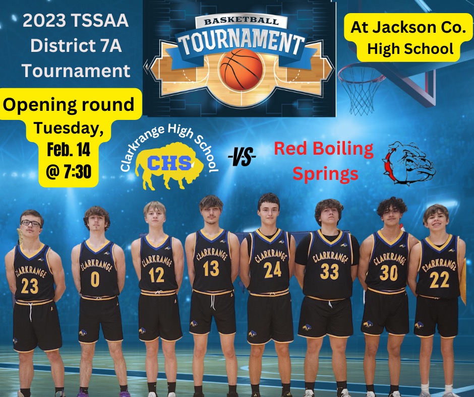 Hope to see you there! We are CLARKRANGE! GO BUFFALOES!