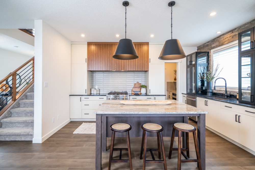 What does your dream kitchen look like? When you build a home in Griesbach, you can design your kitchen to your exact needs! Choose your colour palette, materials, layout, and finishes to fit your perfect design!