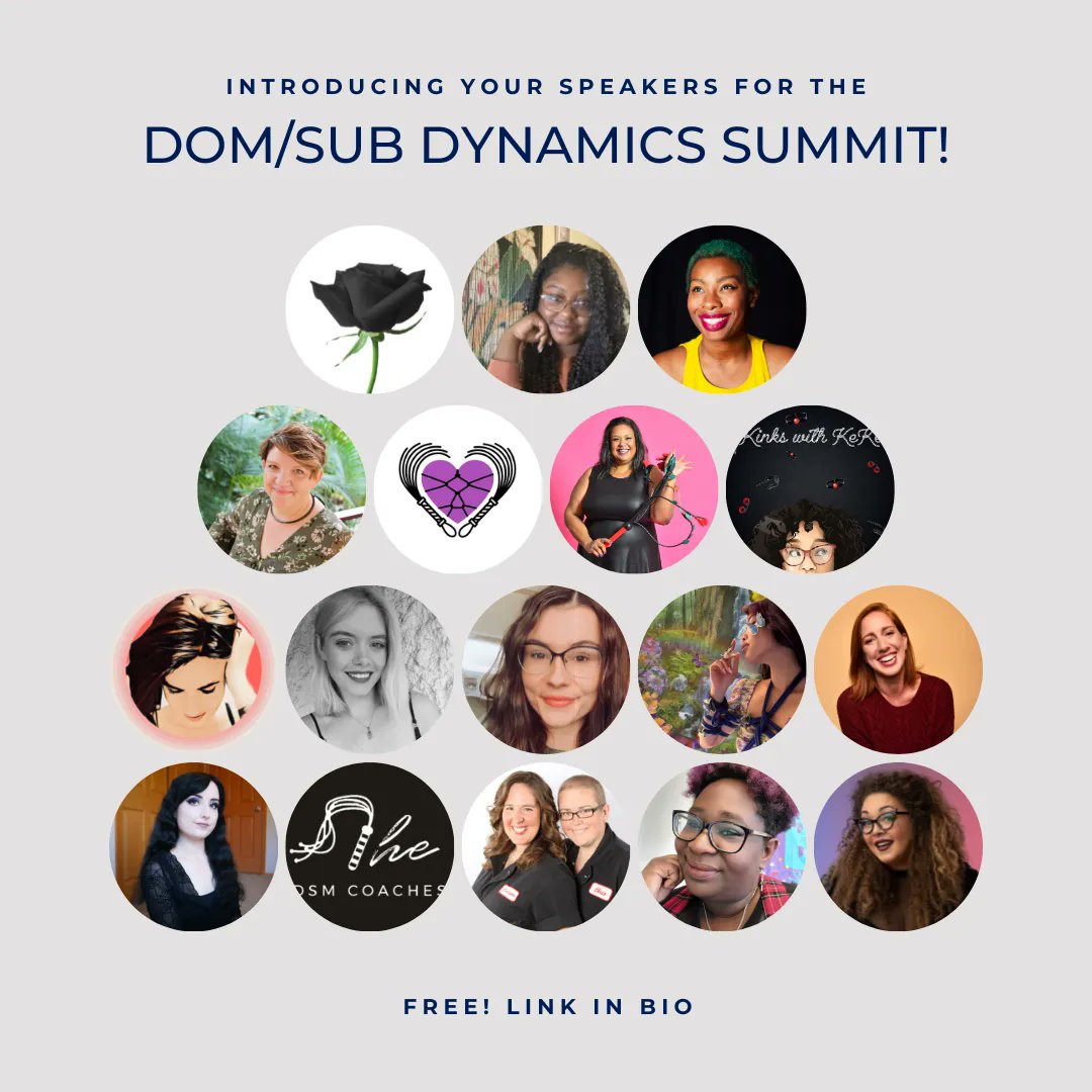lunamatatas's tweet photo. I'm really excited for my Sexual Confidence in D/s class at The Dom/sub Dynamics virtual summit next week!! I put together my top tips for Doms, Subs and Switches. Get your free ticket and check out the other amazing presenters teaching Feb 20-24: https://t.co/6bAv1KUe4S https://t.co/zcAUJjC5sb