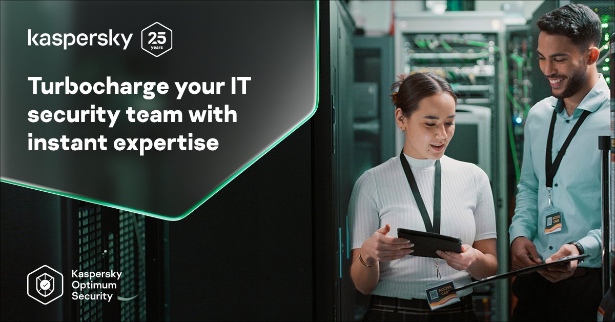 ItsMeHi_Eden's tweet photo. How do you protect against threats you can't detect? #Kaspersky's MDR solution can support your #cybersecurity journey with:
✔️Advanced #cyberthreat protection
✔️Support for #organisations with limited staff 
✔️Experienced #threathunting teams 
Know more👇 https://t.co/8kDFn5eOJA https://t.co/KSzYkQhsR4