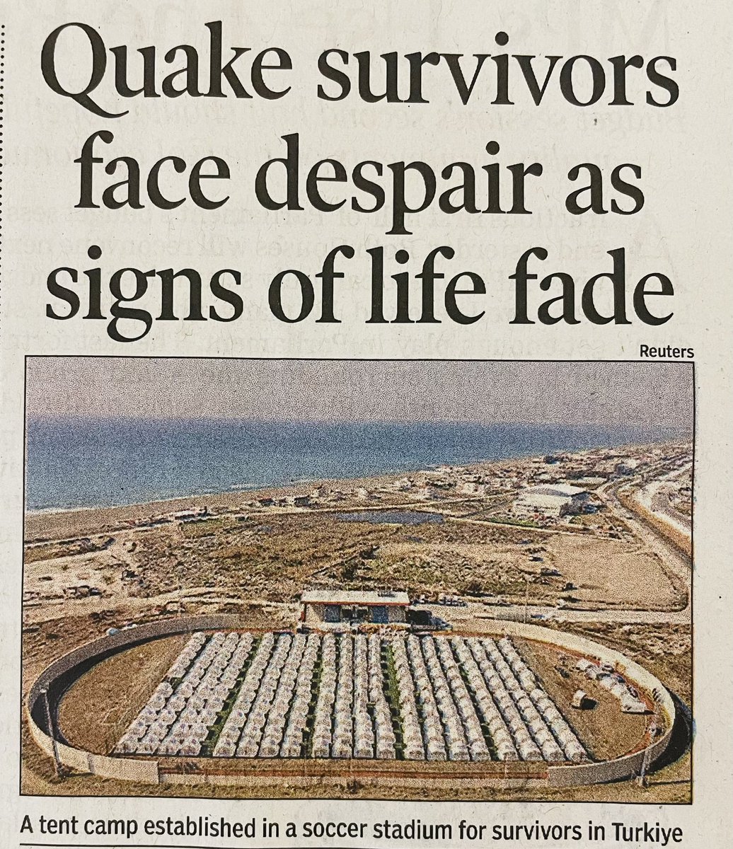 drragoori's tweet photo. #TurkeyEarthquake Heart breaking 💔visuals in news 📰! This tent camp ⛺️ set up for the survivors reminds me of the #kayitribe camp from Turkish 🇹🇷series @TRTErtugrul_EN @DirilisDizisi They have been the masters of surviving tough times 💪 @SUSTurkey @TOIIndiaNews @EnginAltann ☮️ https://t.co/oN3jgMKluS