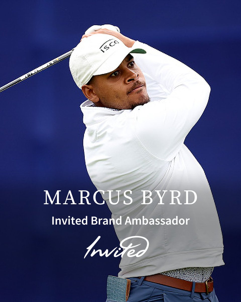 We are thrilled to welcome Marcus Byrd, three-time APGA Tour winner and professional golfer to the Invited family!  

#TeamInvited #GatewayClub