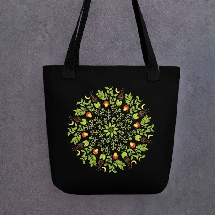 Step up your cottagecore game with our floral tote bag 🌸🍄🌿 Perfect for plant lovers and anyone interested in witchy stuff. etsy.com/listing/134082…  #Cottagecore #ToteBag #Floral #PlantLover #MushroomBag #WitchyStuff #EtsyShop #GiftIdeas #CottagecoreAesthetic #CottagecoreStyle