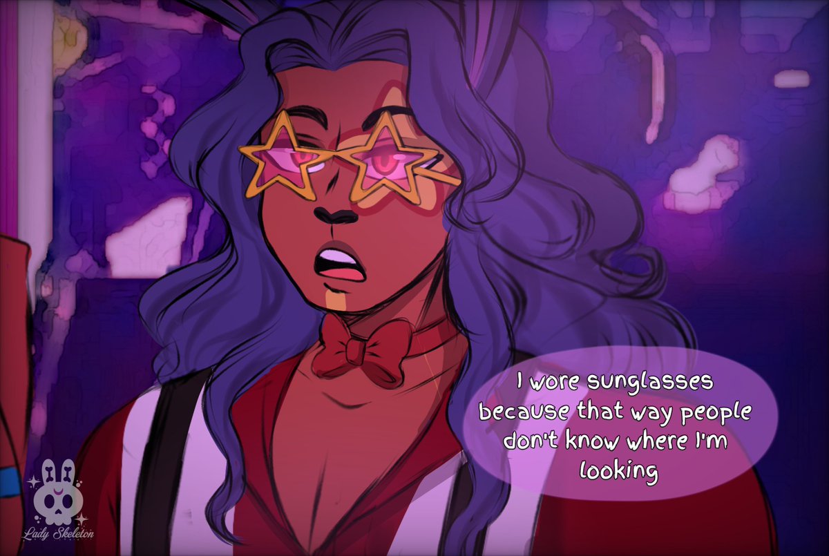 starryxbunny's tweet photo. He is looking 👁👄👁 #fnaf #fnafsecuritybreach #glamrockfreddy #GlamrockBonnie #glamrockfrennie #freddyxbonnie #humanization https://t.co/bfh4hk6F4l