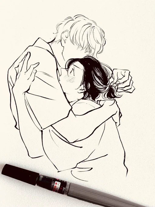 プレゼントの紐をほどいてハッピーバレンタイン💖 #創作BL 
