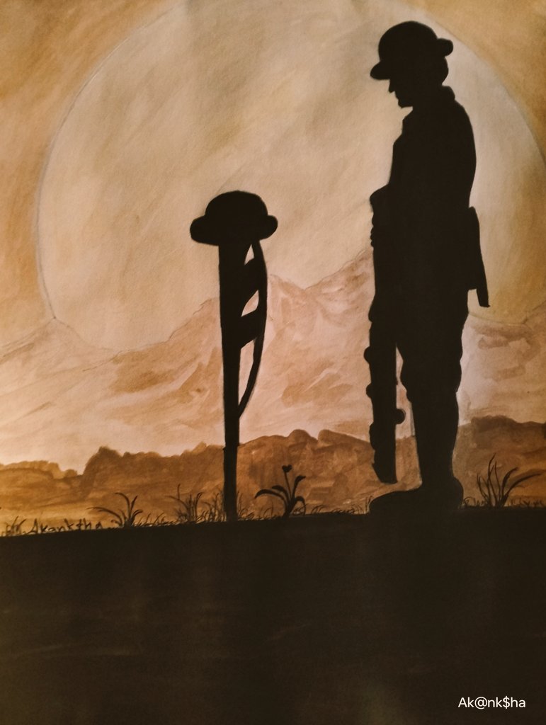 14th fab PULWAMA ATTACK
Black day for india 🥺
A tribute to our lost soldiers in pulwama 🙏🙌
#mypainting #PulwamaAttack #Soldiers #BlackDay #BlackDayForIndia