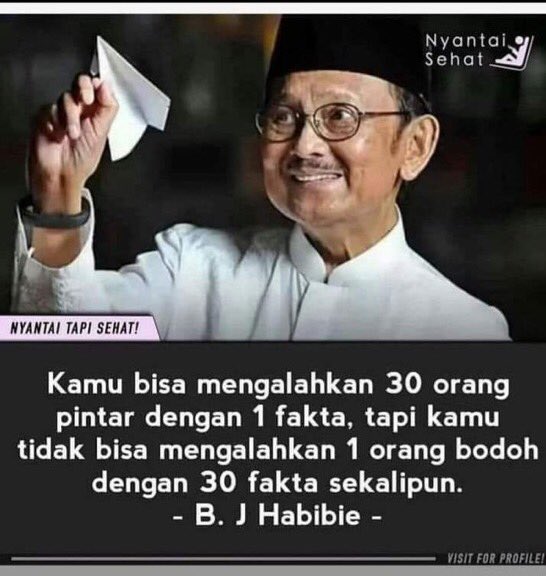 @ProfylHenuk @Mr_Pitulo @Pejuang24508811 @DaengWahidin2 @BerlandGroup @jokowi @nu_online @WagimanDeep212_ @nahdlatululama @Ayang_Utriza @Generasi_MudaNU @HabibluthfiYahy @YahyaCStaquf @Official_Ansor @muannas_alaidid @abirekso @noeruzzaman @na_dirs @ruhutsitompul @ChusnulCh__ @GagakNew @Cutes_Zee @prastow Biarkan saja mereka sibuk sendiri dengan kebodohannya.