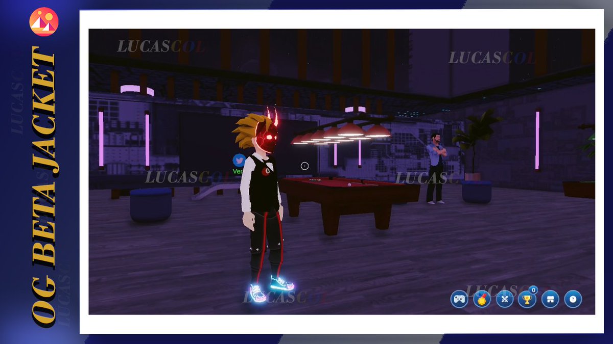 Minteamos la #OGBetaJacket de <a href="/8Metaballs/">8 MetaBalls</a> 
La segunda chaqueta para la coleccion personal, aun quedan muchas no te limites y pásate por allí <a href="/decentraland/">Decentraland</a> 

Video completo youtu.be/OxmycCdEJGk

#decentraland #dcl #metaverso #jacket #NFTCommunity #lucascol #P2Egaming #p2e