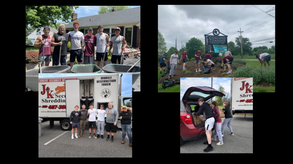 GarnetValleyFB's tweet photo. During the 2022 Football Season, our team completed over 616 hours of community service.  Out of all the wins and losses this year, we are most proud of this accomplishment.  "Football is the least important thing we do!" https://t.co/NLUusP8Oqd