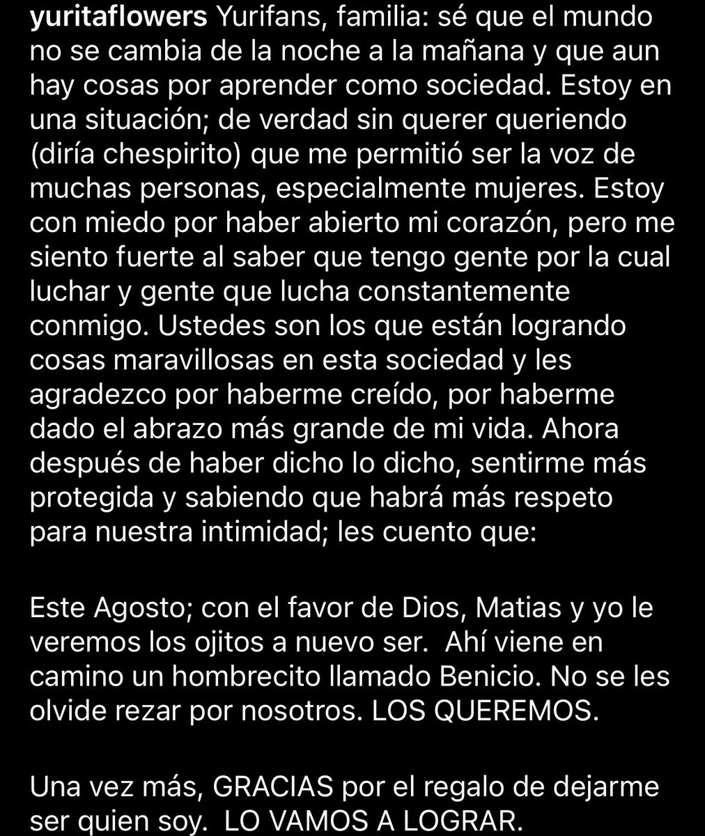 DInfartaaa's tweet photo. Así lo ANUNCIA! ❤️
#hermaneees así nuestra @yuritaflowers anuncia que pronto volverá a ser #mamá
💙👶🏼❤️
#deinfartaaanews #yuridia #yuritaflowers https://t.co/3qLcXL5BmR