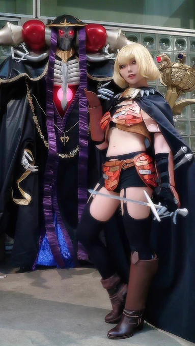 クレマンティーヌのお写真頂きましたアインズ・ウール・ゴウン|製作:かっすんphoto 魎皇鬼さん#WF2023W #WFコスプレ 