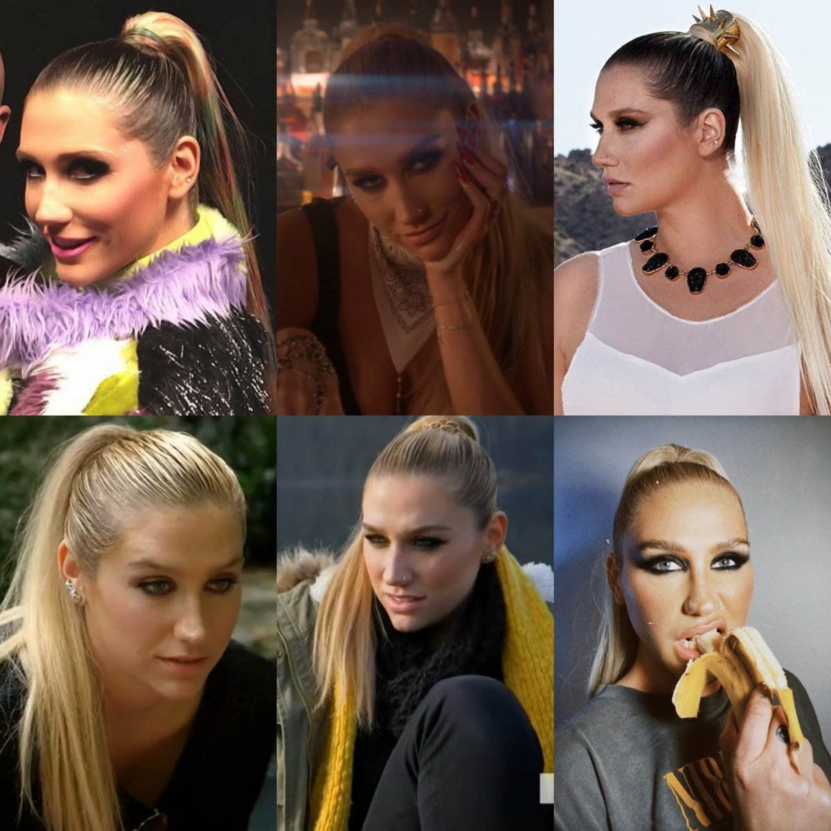 fernandosebert's tweet photo. we need to talk about how hot kesha looks in a ponytail 🔥 https://t.co/X31nA8QaYg