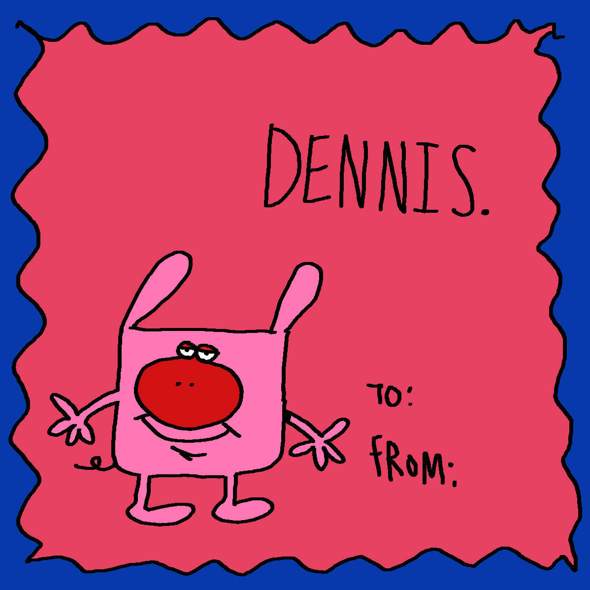 GabaghoulComics's tweet photo. This Valentines Day, show that special someone you care using MILES JOHN™ BRAND SAINT VALENTINES DAY CARDS.
(Warning: cards may or may not actually exist) https://t.co/5TwhDifiHC