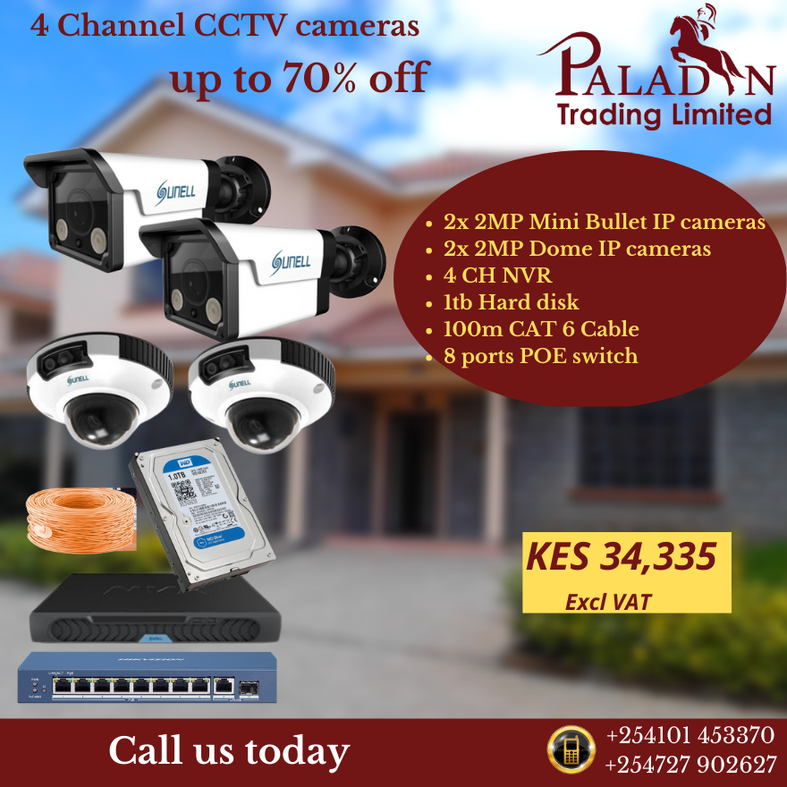 paladin_trading's tweet photo. Enjoy amazing discounts on CCTV cameras. Secure your premises with Paladin Trading Limited #paladintrading #CCTVCamera #Cctvinstallation #CCTVSecurity #cctvsystems #ipcctv https://t.co/t5uAY8xos9