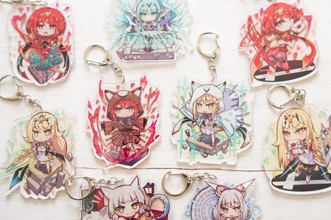 BOOTHで品切れてたアクリルスタンドやアクリルキーホルダーが補充されたのでヨロシクです!!
▶️https://t.co/f1RatYmXUh 