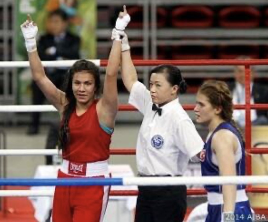 BoxingMBeauty's tweet photo. Happy Birthday to High Performance Team member @JajairaGonzalez #Throwaback to the 2014 Youth Olympic Games in Nanjing, China
๐ธ @USABoxing https://t.co/LgyfTIzMOB