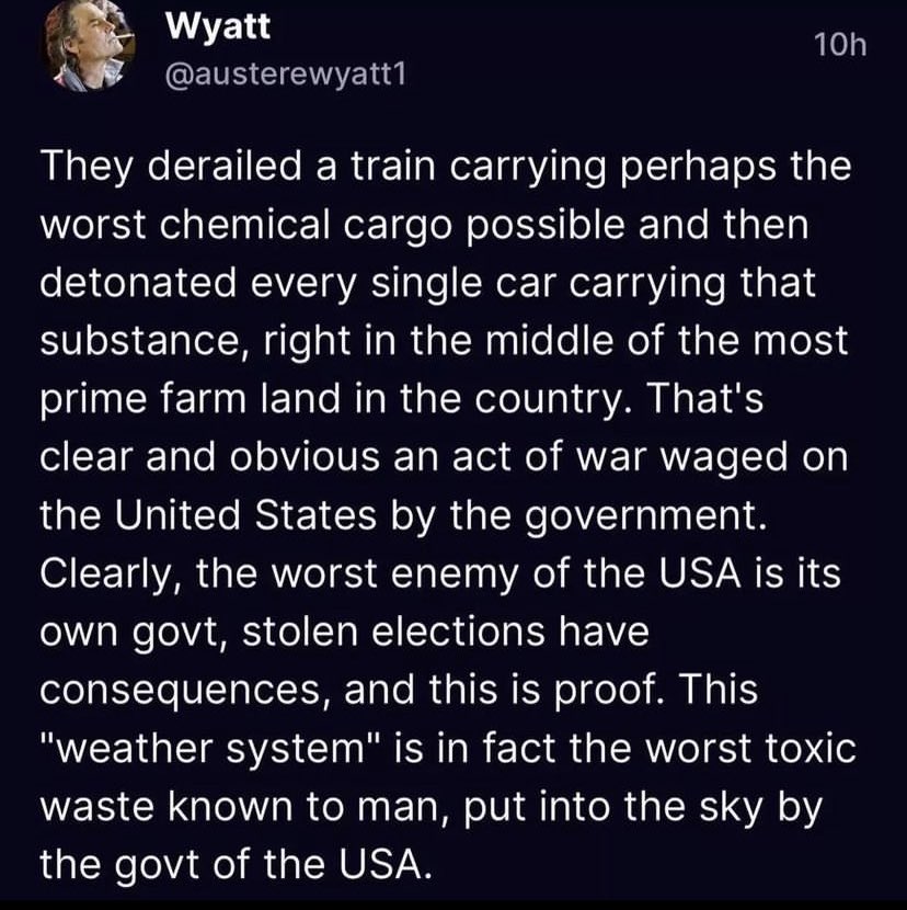 its_The_Dr's tweet image. Wyatt is telling us the Truth!