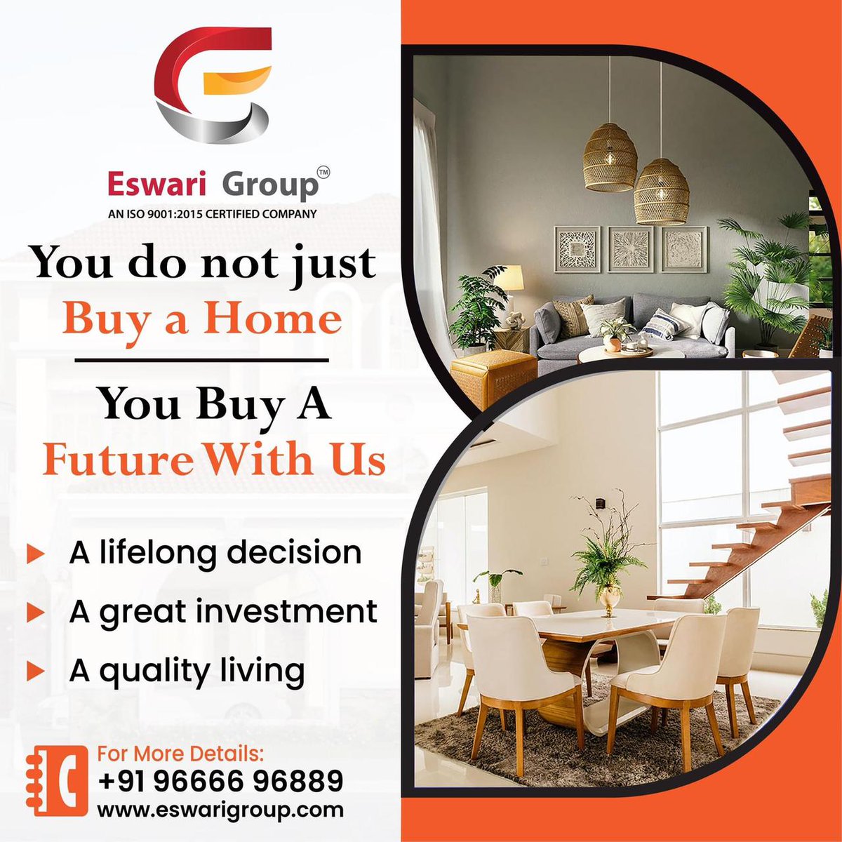 #eswarigroup #eswarihomes #eswarigroupprojects #eswariinteriors #eswariconstruction #constructioncompany #BestConstructionCompanyInVizag #StrongFoundation #builders #dreamhome #visakhapatnam #visakhapatnamrealestate #investmentpropertyforsale  #bestrentalproperty