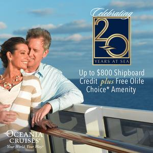 Oceania Cruises proudly celebrates 20 Years at Sea! #Cruise #CuratedTravel #SmallShipLuxury #LuxuryTravel #Travel #Luxury #Cruise #CruiseShip #CruiseVacation #TravelAgency #TravelBlogger #Traveling #Milestone #Celebration sigtn.com/u/Xwv8X56h