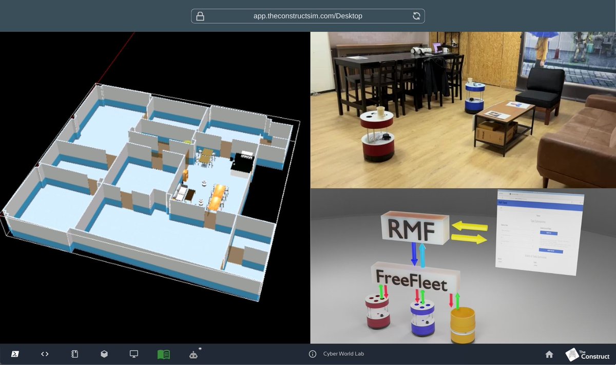 _TheConstruct_'s tweet image. Registration ends today - Learn how to Build Robot Fleet Systems ow.ly/NoRU50MRt2F

Don&apos;t miss out on the opportunity to learn #RobotFleetManagement! Register for our training before it&apos;s too late