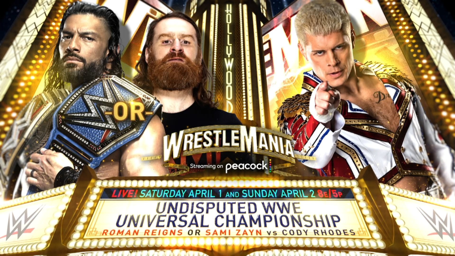 WWE WrestleMania 40 - Dream Card [v3] 