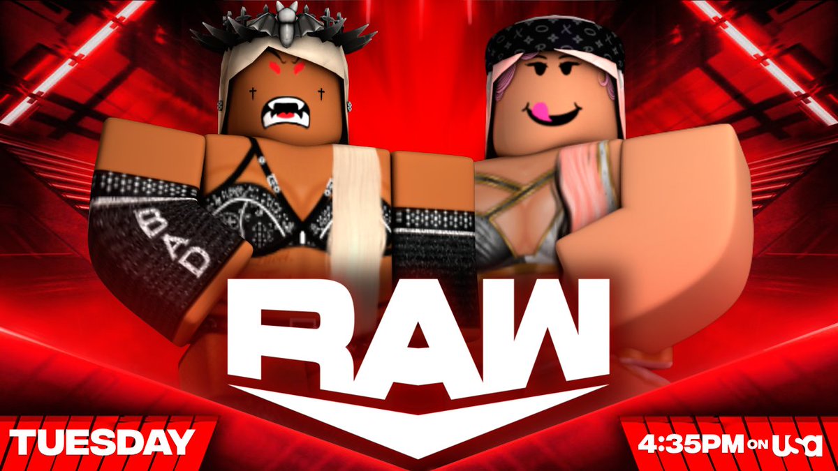 _WWERoblox's tweet photo. BREAKING NEWS.... @icybarbzz Will be Cashing in her Rematch Clause For The RAW Women's Championship Tomorrow Night, Will We See A New champ!?! Or Will #Saomi hold her ground and remain #RAW Women's Champion
-
#WWE https://t.co/UyLh0MOEwG