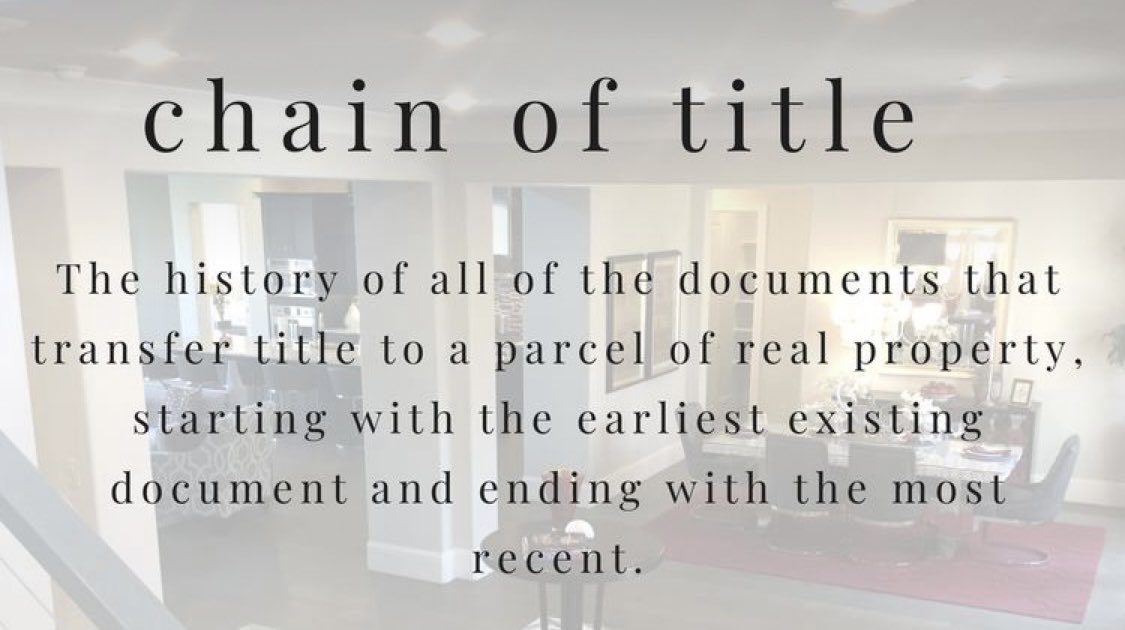 SoCoTitle's tweet photo. #closingcost #chainoftitle #title #southcountytitle https://t.co/Mmo75tGpwD