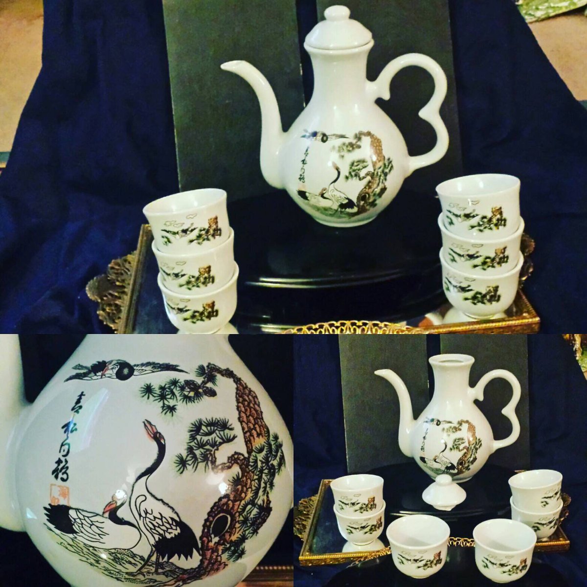 DWedgeCreations's tweet photo. #etsy shop:Teapot Set,Box"Hae In https://t.co/Po8fbg1REf #swan #egret #teapotteacup #mothersday #teapotteacups #teaset #japaneseteaset #haeinchinaware #haeinteaset #haeinchinateaset #orientalteaset #ceramicteaset #teaparty #teapot #teacups #haein #party #art #artdeco https://t.co/cjfM6tNoQY