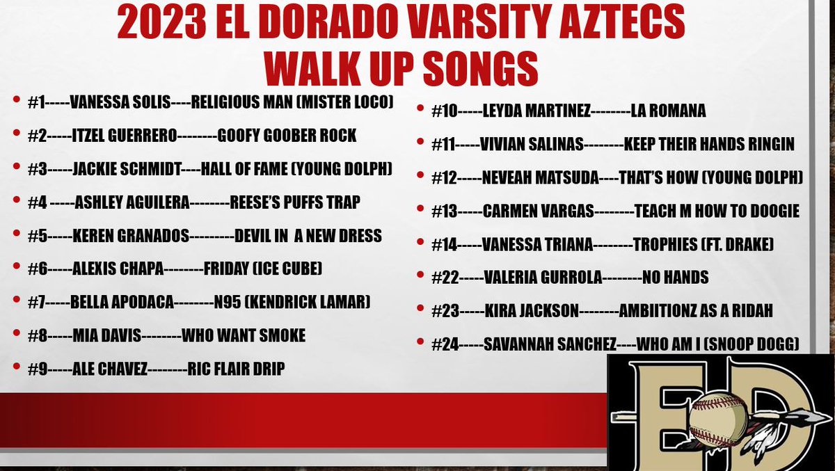 A_Telas's tweet image. 🥎2023 Softball Opening Day!🥎
🆚Riverside H.S.
📅Tuesday, February 14, 2023
🕡Varsity @ 6:30
🕓JV @ 4:00
📍Warground Field (El Dorado H.S.)
@EDAztecs_HS 
@Coach1Martinez 
@SocorroISD 
@TexHSSoftball 
#SLAYTHEDAY