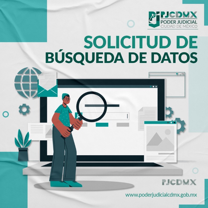 PJCDMX's tweet image. 💻 Ponemos a tu disposición la solicitud de búsqueda de datos en línea de #PJCDMXVirtual

🔎 ¡Solo sigue unos sencillos pasos desde cualquier dispositivo! 

💻 ¡Visita ahora mismo la siguiente liga!:

 🚀 bit.ly/PJCDMXVirtual  #Eficiente #Accesible #PJCDMXvirtual