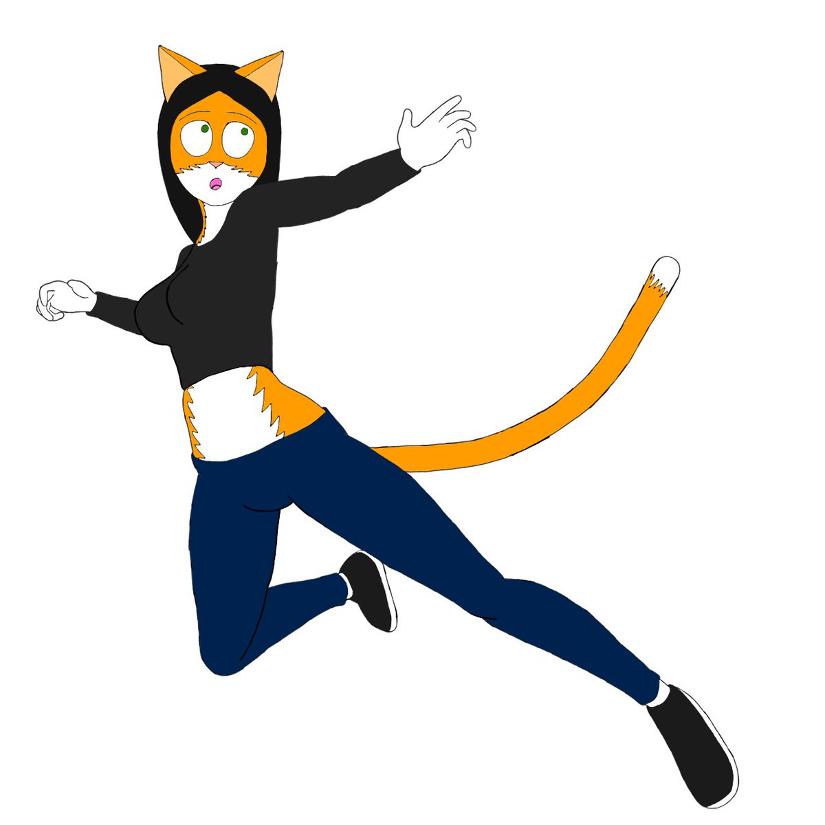 countrywalker07's tweet photo. Un dibujo a mi oc 🧡 https://t.co/4soOPliRJI