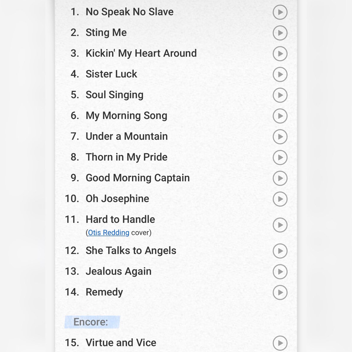 Not that I didn’t have a blast seeing <a href="/TheBlackCrowes/">The Black Crowes</a> last weekend in #Vegas but weren’t they supposed to play #ShakeYourMoneyMaker in its entirety??

#TheBlackCrowes #JustSayin