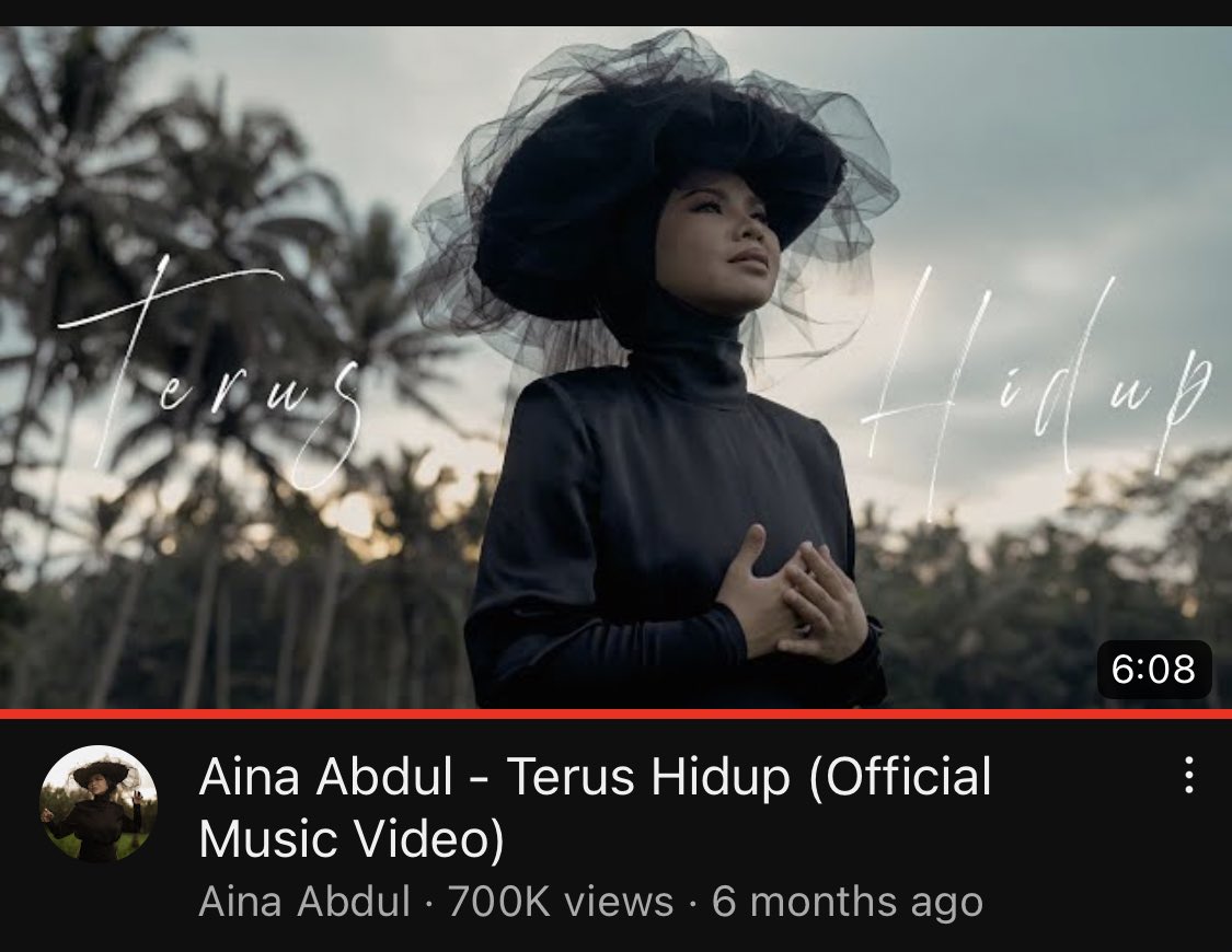 Happy 700K views to #TerusHidup