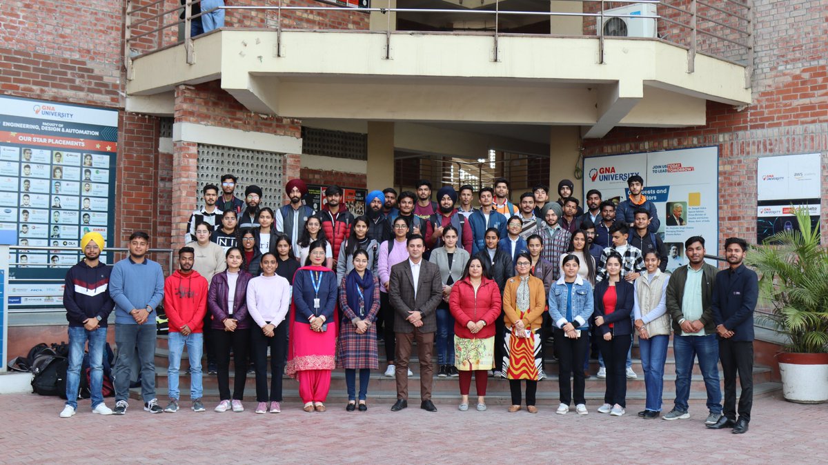 GnaUniversity's tweet image. GNA University Digital Explorer Club Department of Computer Science & Engineering organized a 2-days #Codingcompetition, CODE-MANIA.
#gna #university #gucampus #highereducation #educationsector #students #computerscience #coding #engineering #digital #developer #project