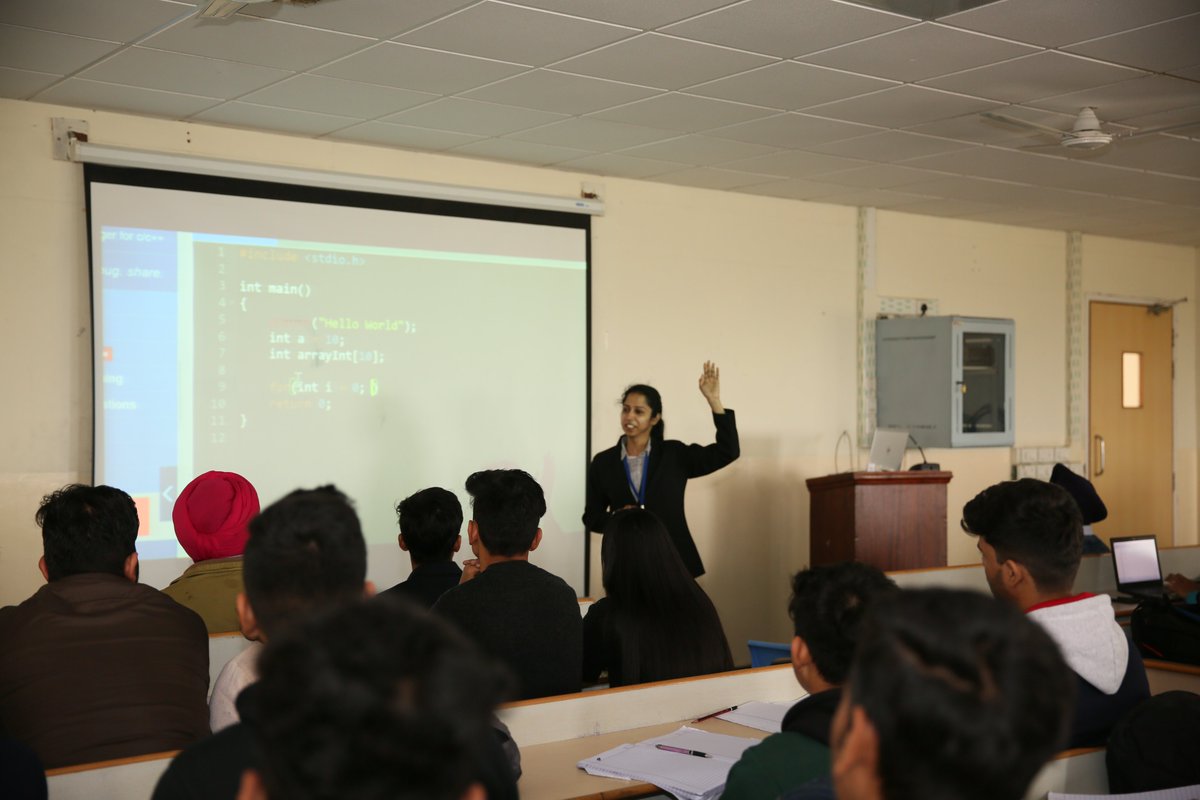 GnaUniversity's tweet image. GNA University Digital Explorer Club Department of Computer Science & Engineering organized a 2-days #Codingcompetition, CODE-MANIA.
#gna #university #gucampus #highereducation #educationsector #students #computerscience #coding #engineering #digital #developer #project