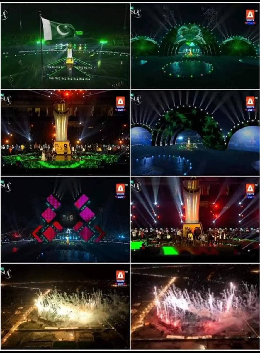 irfooOfficial's tweet photo. HBL PSL 8 exciting Opening Ceremony is done!
Now get ready for PLF grand opening ceremony on 21 February!
سارے ستارے ہمارے ہیں۔

#HBLPSL8 #peshawarfest #PLF https://t.co/qoFMURsQmO