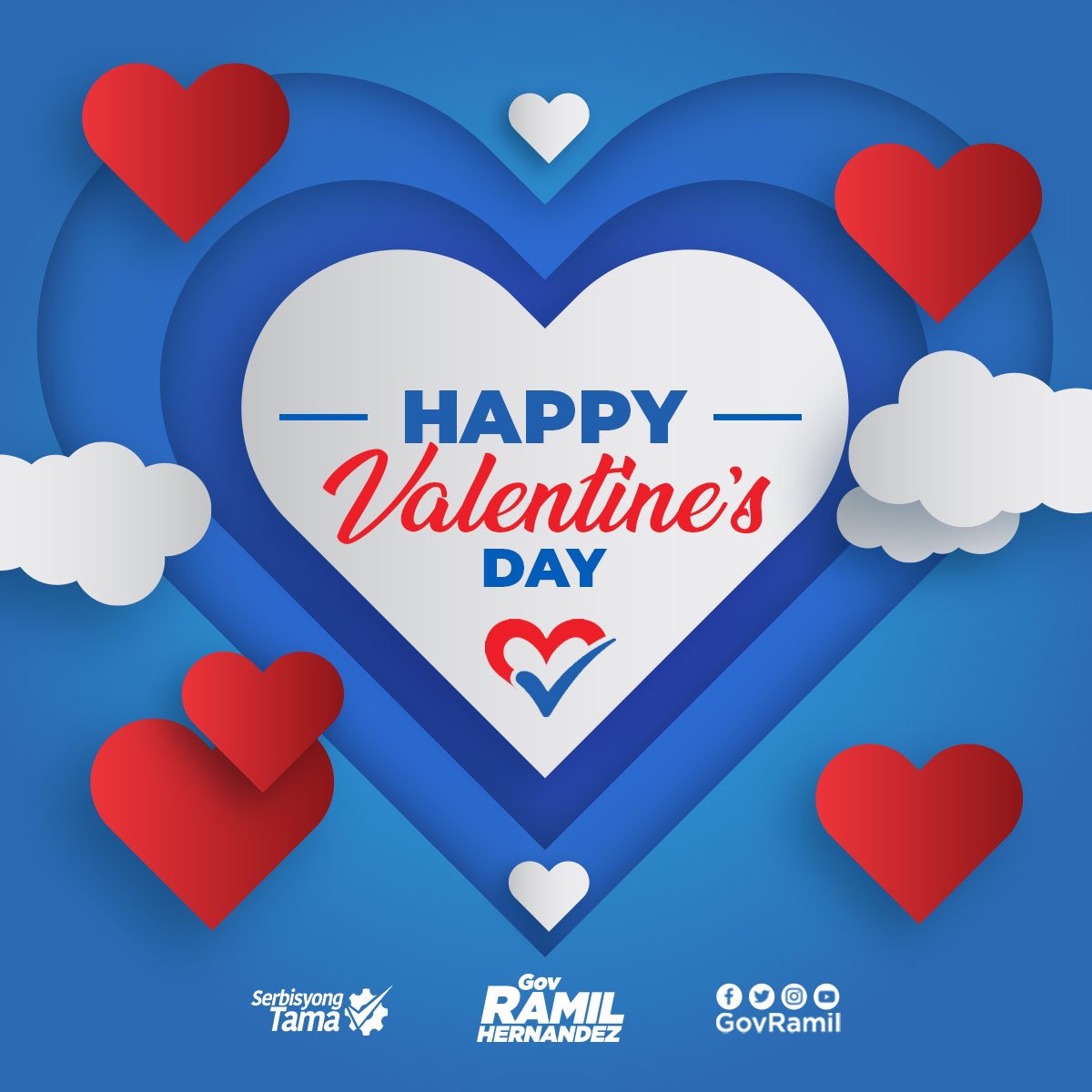 Happy Valentine's Day, Lagunenses.
May your hearts be filled with love this special day. 
Spread love. ❤️