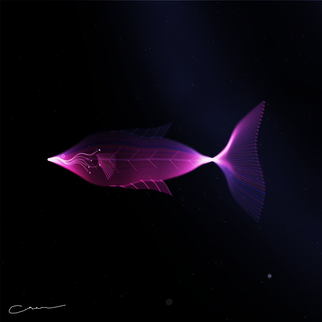 weareunitlondon's tweet photo. SoulFish #218 by @cheyuwu345 minted by @unityofmulti 🐠 https://t.co/HMUGA0bLAw