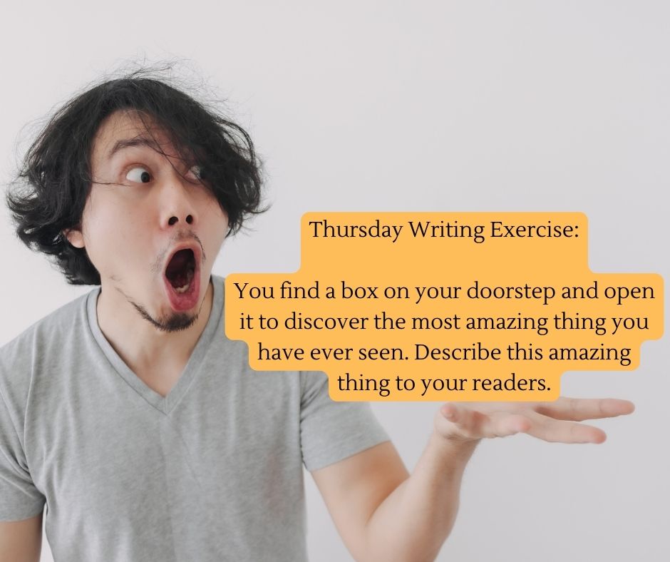 Is it a million dollars? The world's largest diamond? The signed confession of your worst enemy? What is the most amazing thing?
#writingprompt #amwriting
