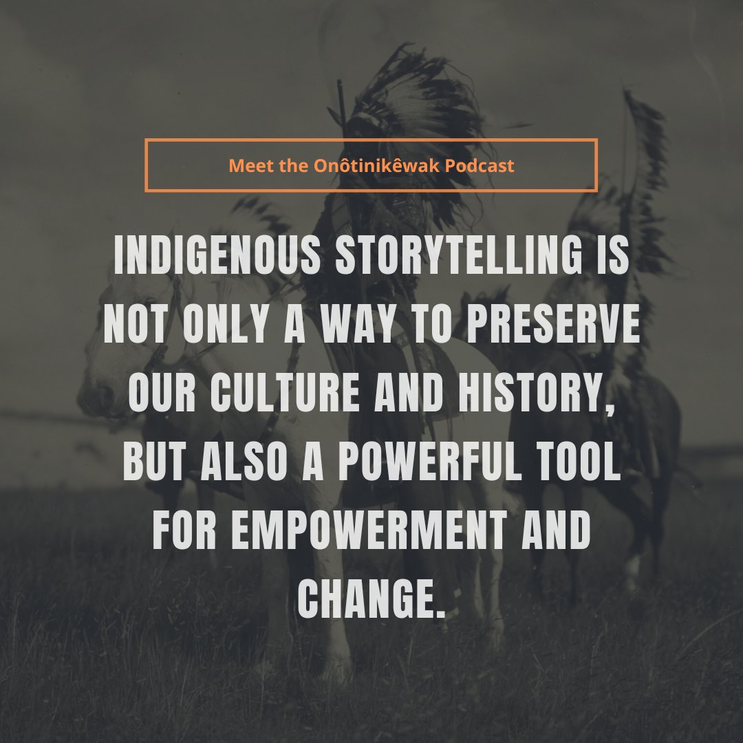 Indigenous storytelling is more than just a way to honour our past; it's also a means to create a better future. By sharing our stories, we empower ourselves and inspire change.  #IndigenousStorytelling #Indigenouspodcast