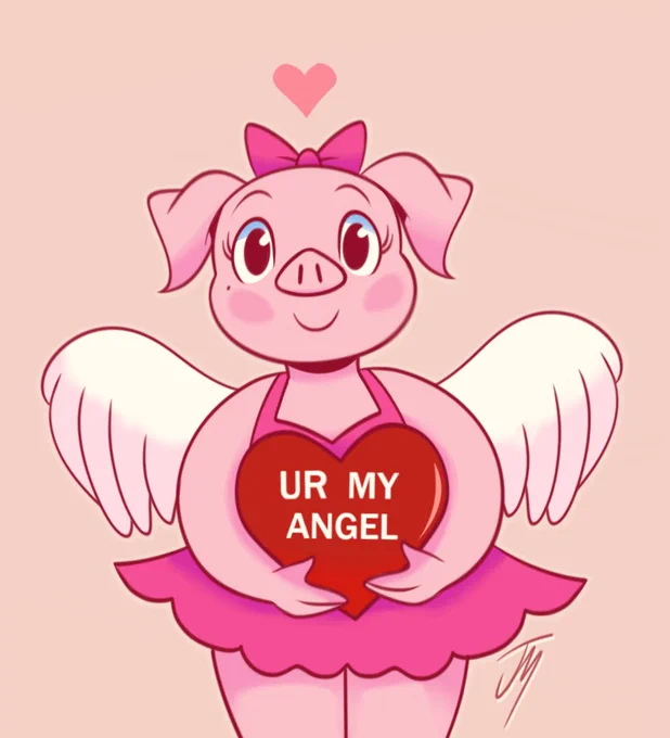 doodle a cute toy i have   happy #ValentinesDay! 