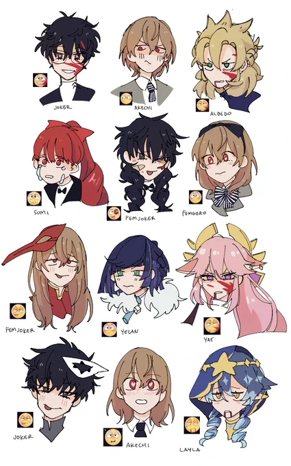 did some expression requests!! 