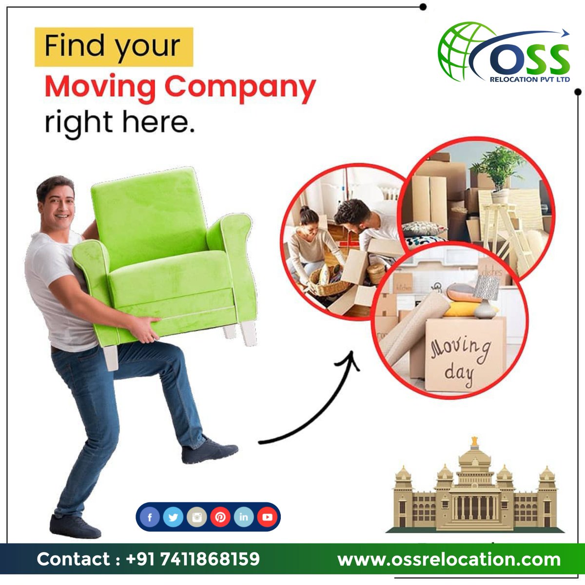 Moving your office to a new location? #OSSRelocation providing Office Shifting services with 100% Safety.
Our experts ensure a seamless and efficient transition for your business.
Contact us:- +91 7411868159
or visit ossrelocation.com

#moverandpackers #movers