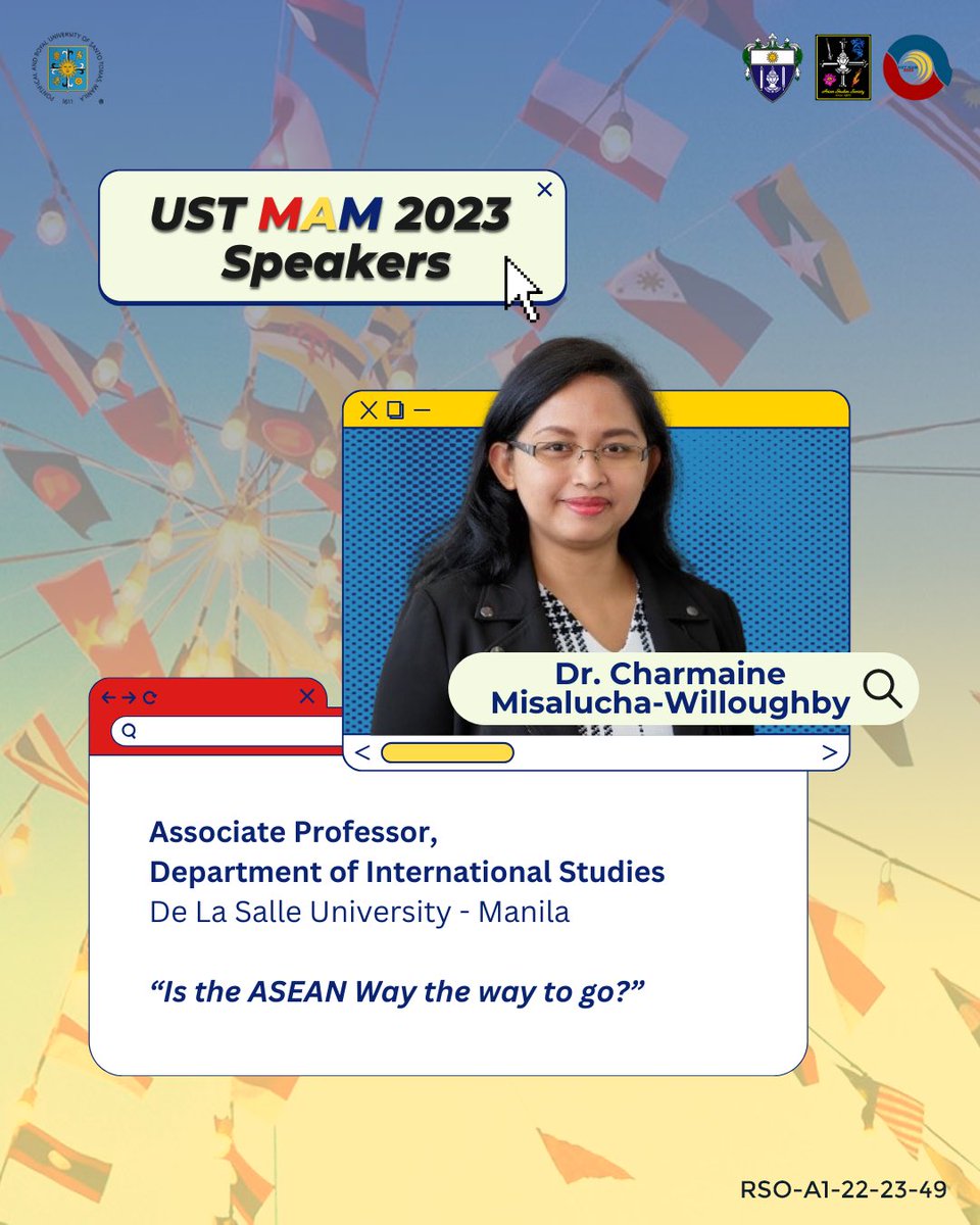 UST Model ASEAN Meeting tweet media