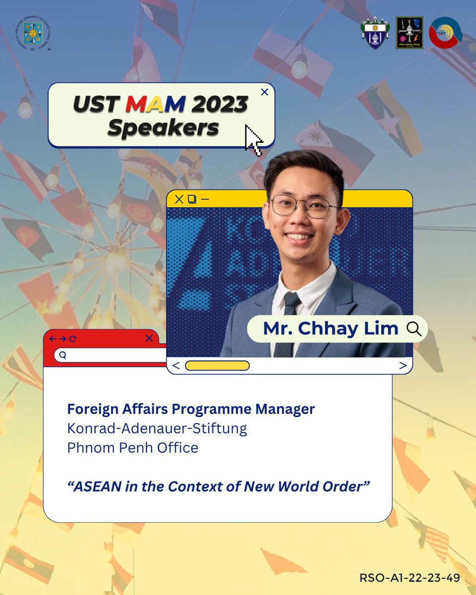 UST Model ASEAN Meeting tweet media