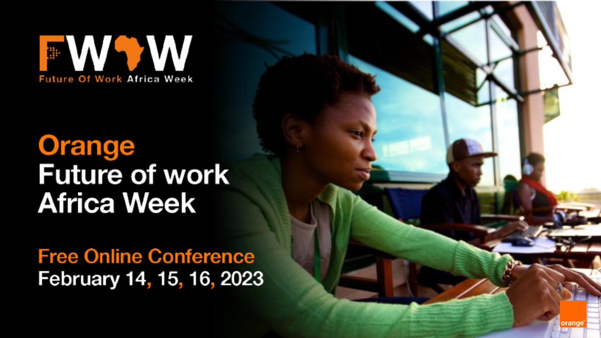 Le réseau #OrangeDigitalCenters , à travers ses 17 pays en #Afrique et au #MoyenOrient , organise une conférence en ligne gratuite #FutureofworkAfrica Week.
➡️ Inscrivez-vous aujourd'hui et rejoignez-nous pour parler des métiers de demain : linkedin.com/video/live/urn…