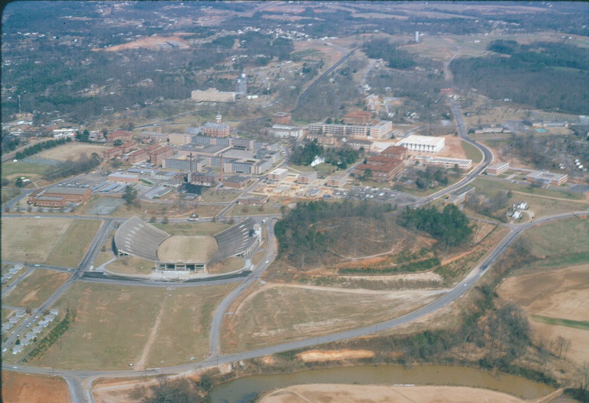 Scott Rhymer on Twitter "February 15 Clemson Historic Picture Of The